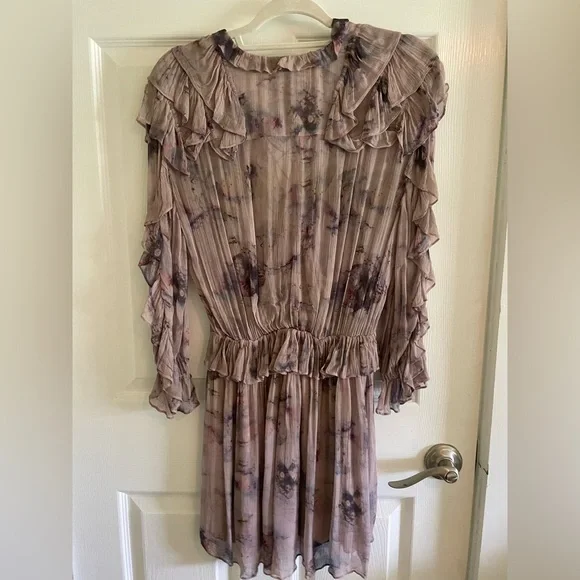 IRO Floral Ruffled Dress - Picture 2 of 2